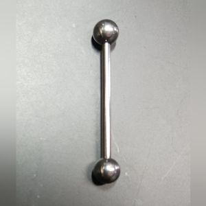 14 gauge 7/8" straight barbell